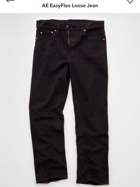 NEW American Eagle Outfitters Relaxed Loose Jeans - Black